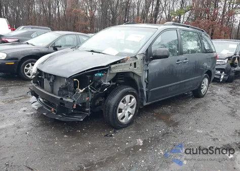 2008 Toyota Sienna Ce из США, поврежденный, VIN 5TDZK23C98S188223
